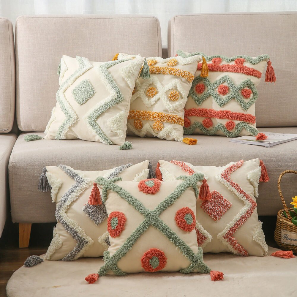 ALLURE Tufted Pillow Cover