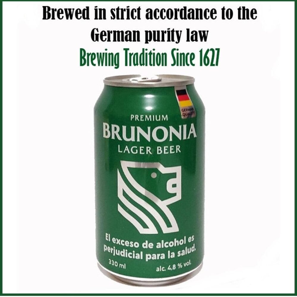 Brunonia Lager 11.2oz. 6 Pack Can Special