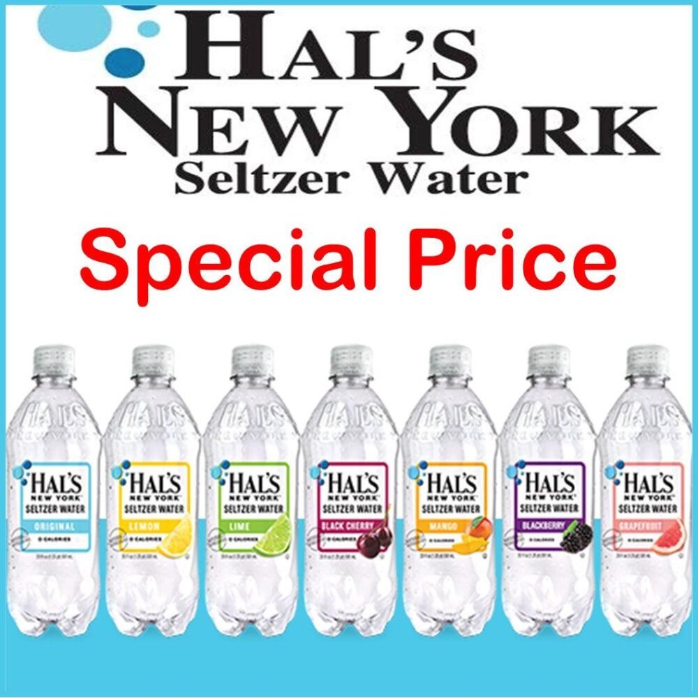 Hal's Seltzer 20oz. Special