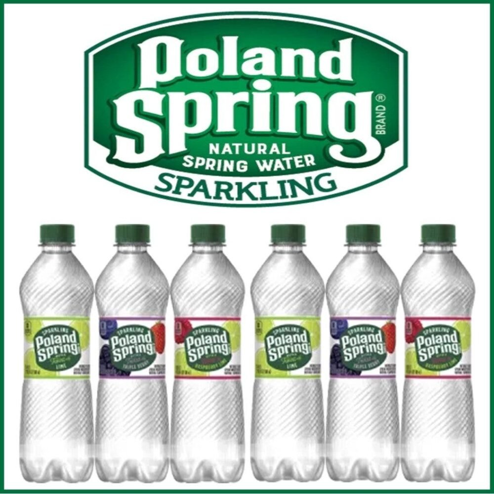 Poland Spring Sparkling  16.9oz.