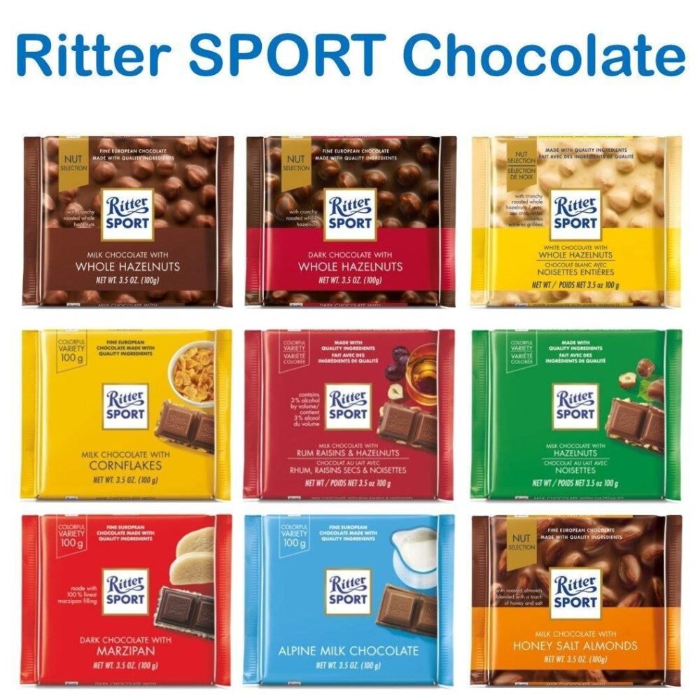 Ritter Sports Chocolate